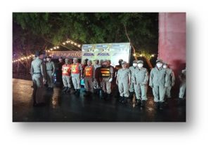 พ.ต.อ.มานิตย์  สร้อยจิตร ผกก.สภ.สวาย มอบหมายให้ พ.ต.ท.ฤทธิชัย  หล้าจันทร์ รอง ผกก.ป.สภ.สวาย,พ.ต.ต.มานพ  ขอชูกลาง สวป.สภ.สวาย, พ.ต.ต.วร  จันทพรม สวป.สภ.ทุ่งมน  ประชุมชี้แจงก่อนการปฏิบัติภารกิจรักษาความปลอดภัยและอำนวยความสะดวกการจราจรงานวิ่งประทายสมันต์ Running วิ่งสายมู