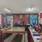 ประชุมข้อชี้แจงบทบาทและอำนาจหน้าที่ของ กต.ตร. ประสานความร่วมมือในการพัฒนาการทำงานของข้าราชการตำรวจ สภ.สวาย  ณ ห้องประชุม  ศปก.สภ.สวาย