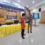 ร่วมเป็นเกียรติในพิธีเปิด โครงการ ขับขี่ปลอดภัย สวมหมวกนิรภัย ใส่ใจกฎจราจร